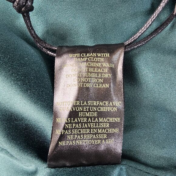 BLANKNYC Blazer Womens Small Green Vegan Faux Leather Double Breasted Pockets - Picture 16 of 16